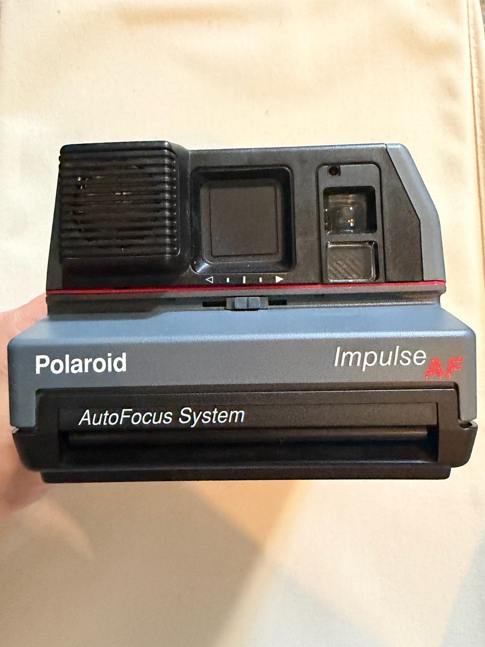 Vintage Polaroid Impulse AF AutoFocus Instant Film Camera 600 - untested, as-is